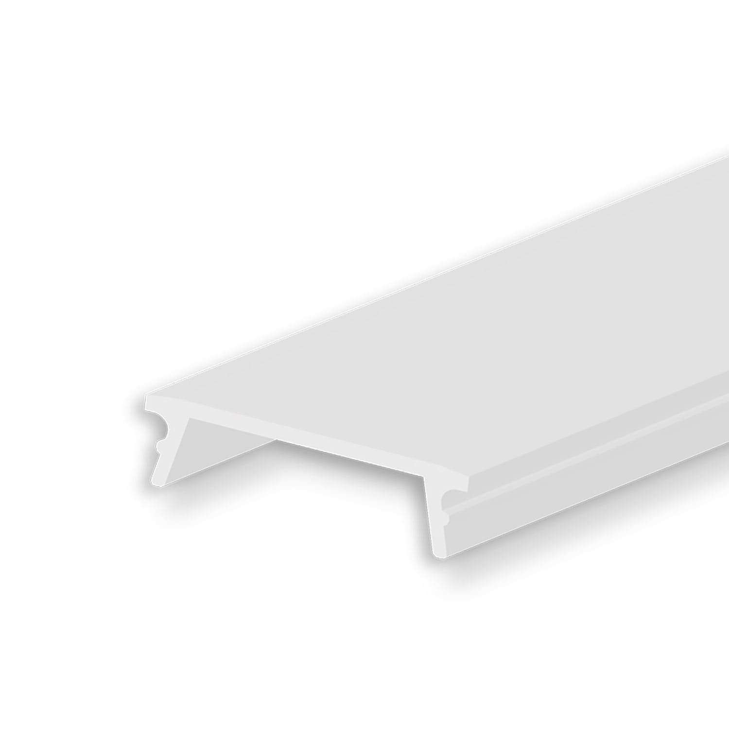 Abdeckung COVER20 opal/satiniert 200cm für Profil SURF16
