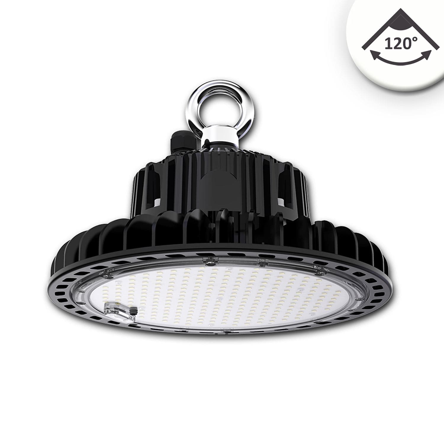 LED Hallenleuchte FL 120W, 120°, IK10, IP65, 1-10V dimmbar, neutralweiß