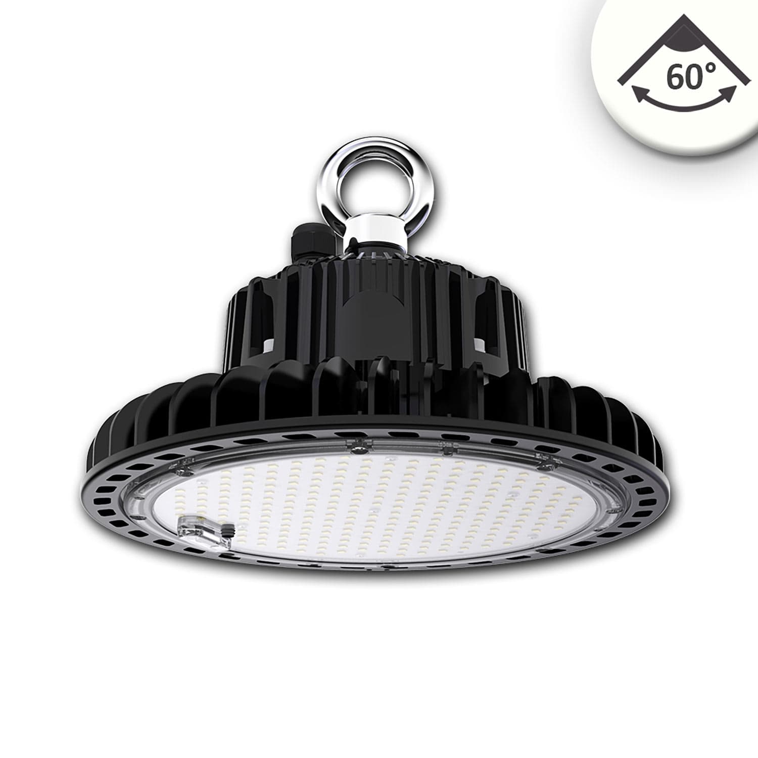 LED Hallenleuchte FL 120W, 60°, IK10, IP65, 1-10V dimmbar, neutralweiß
