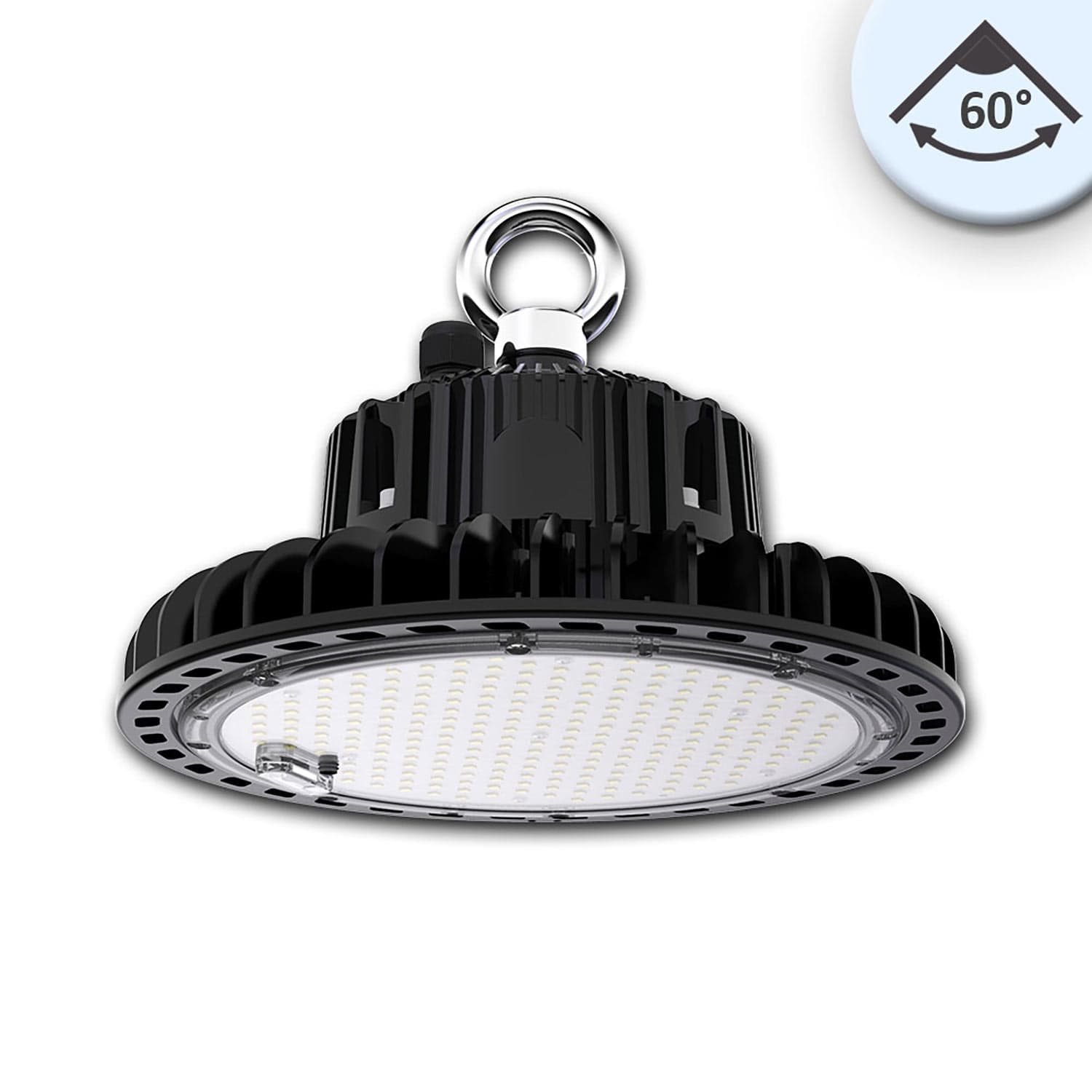 LED Hallenleuchte FL 120W, 60°, IK10, IP65, 1-10V dimmbar, kaltweiß