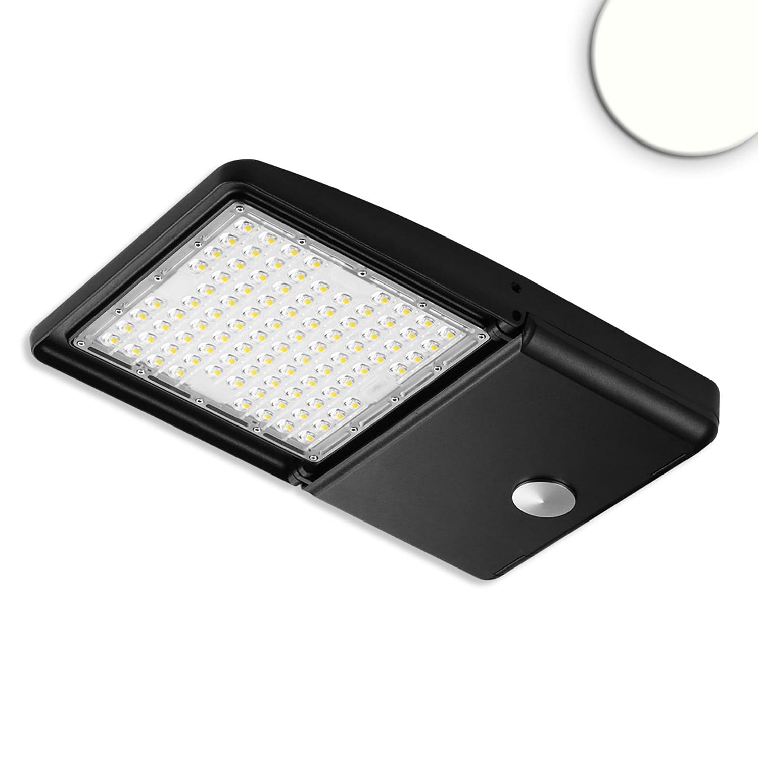 LED Street Light HE75, 4000K, 1-10V dimmbar mit Tageslicht- und Bewegungssteuerung, Winkel Typ III