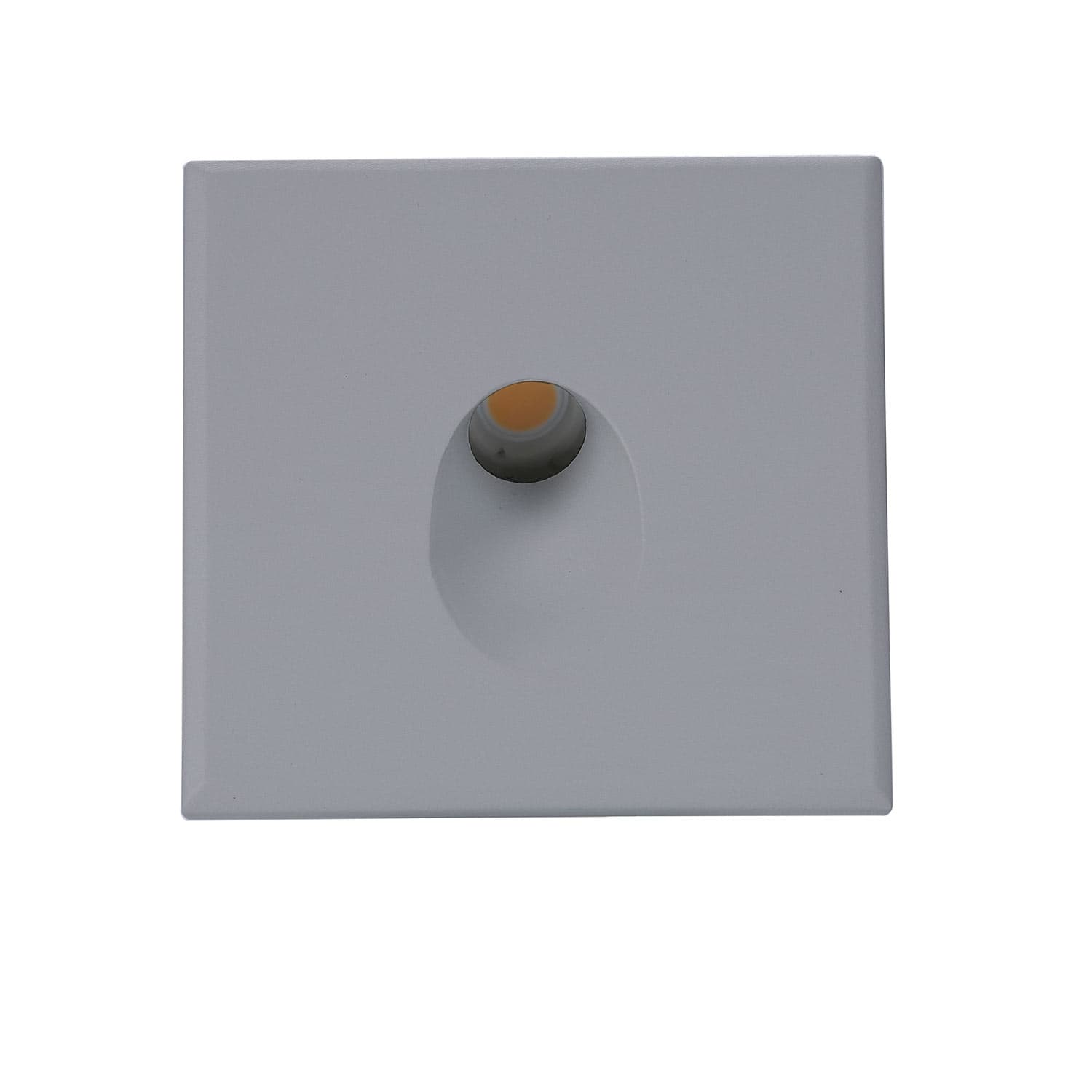 Cover Aluminium eckig 1 silbergrau für Sys-Wall68