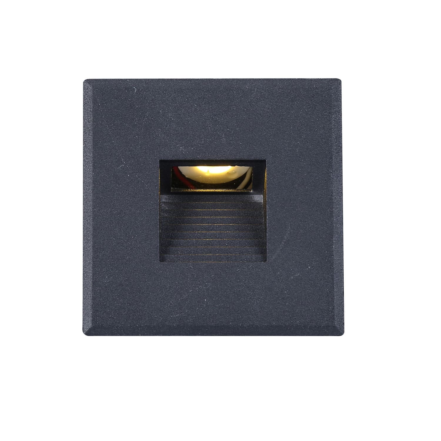Cover Aluminium eckig 3 schwarz für Sys-Wall68