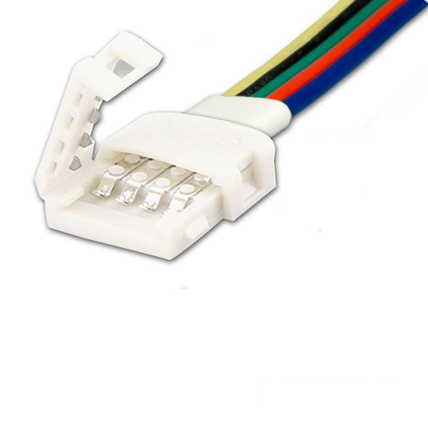 Clip-Kabelanschluss (max. 5A) C1512 für 5-pol. IP20 Flexstripes mit Breite 12mm und Pitch >12mm
