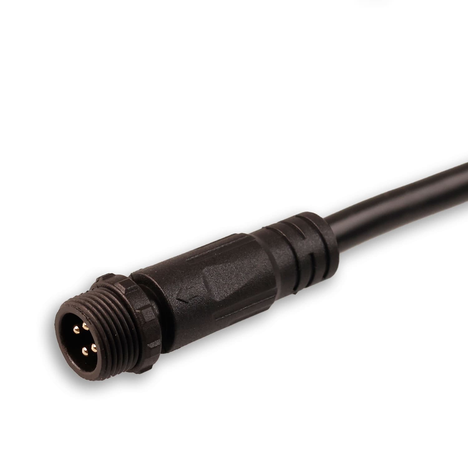 Anschlusskabel 250cm mit male-Stecker IP67, 4-polig 0,5mm² V2.0