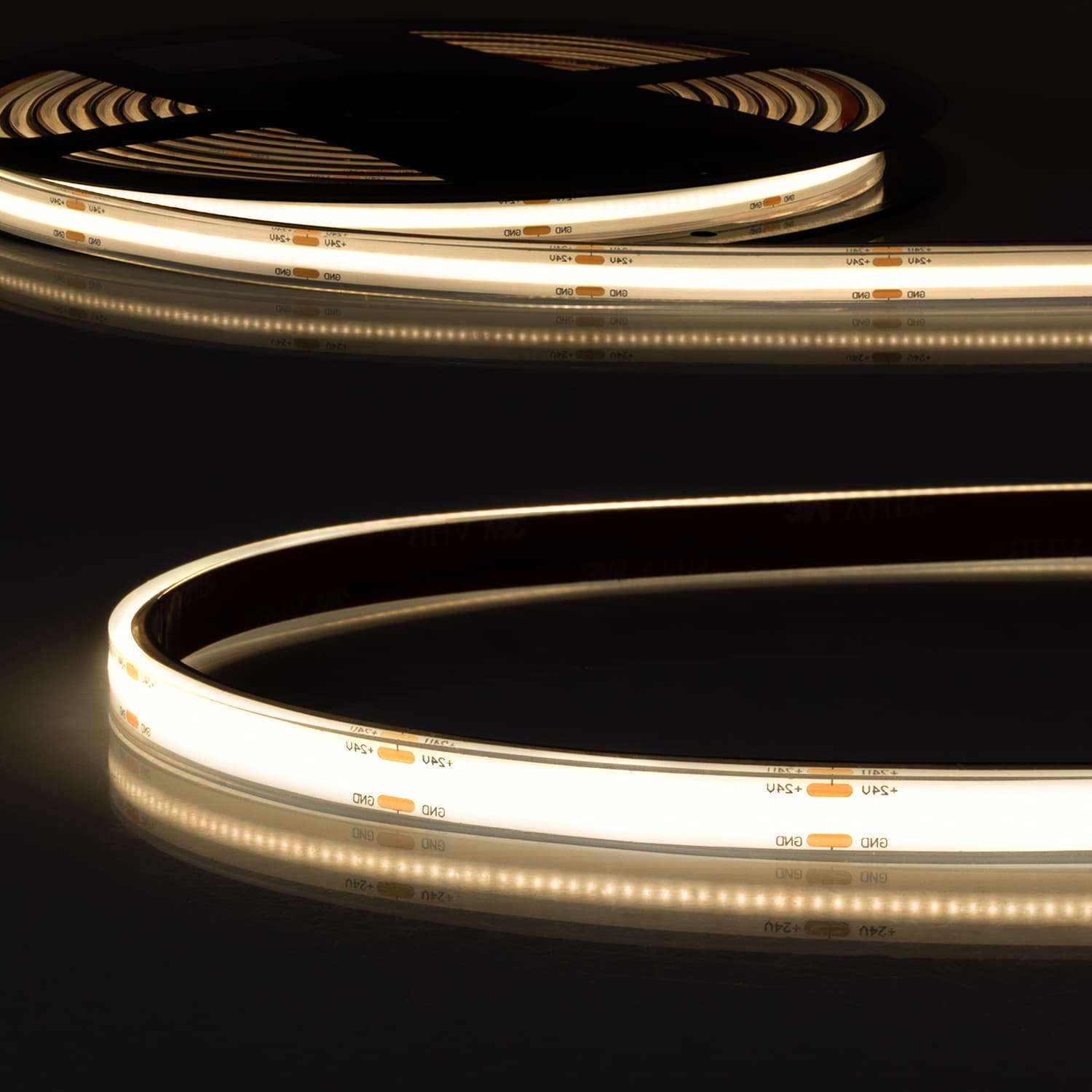 LED AQUA COB930 Linear Flexband, 24V DC, 8W, IP68, 3000K, 5m Rolle, 480 LED/m