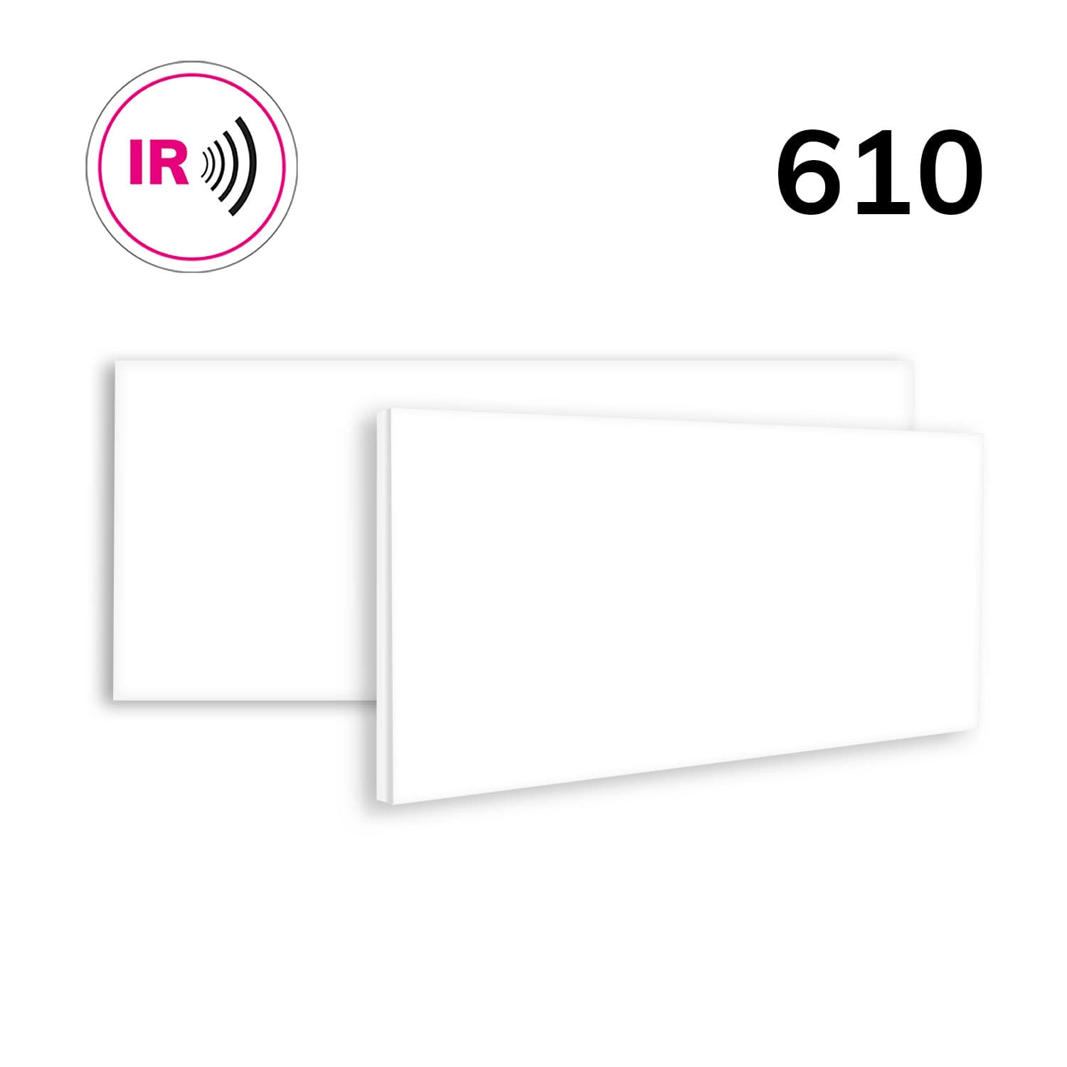 Infrarot-Panel PREMIUM Professional 610, 500x1192mm, 580W