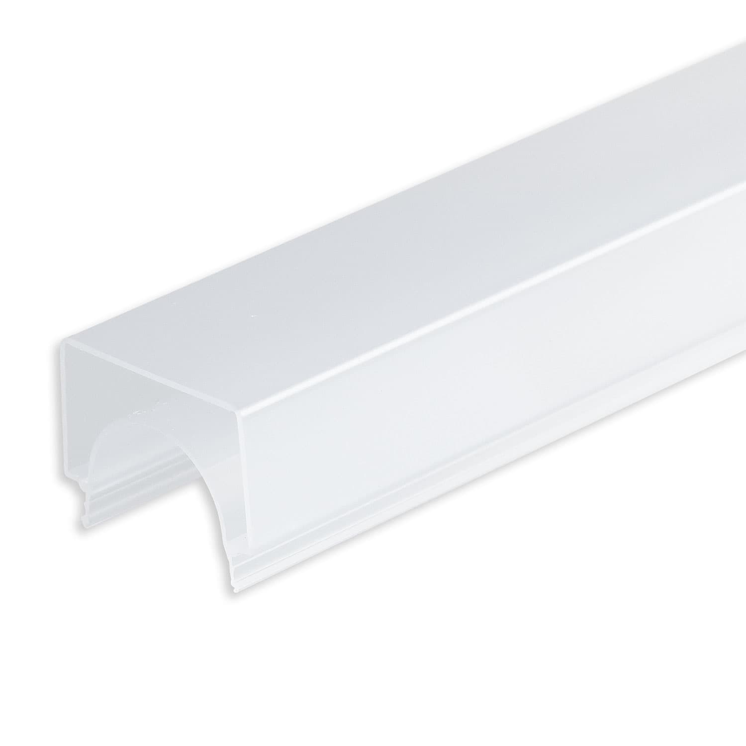 Abdeckung COVER68 opal+, U-Form für Profil HALON und LAMP30 V1+V2, 200cm