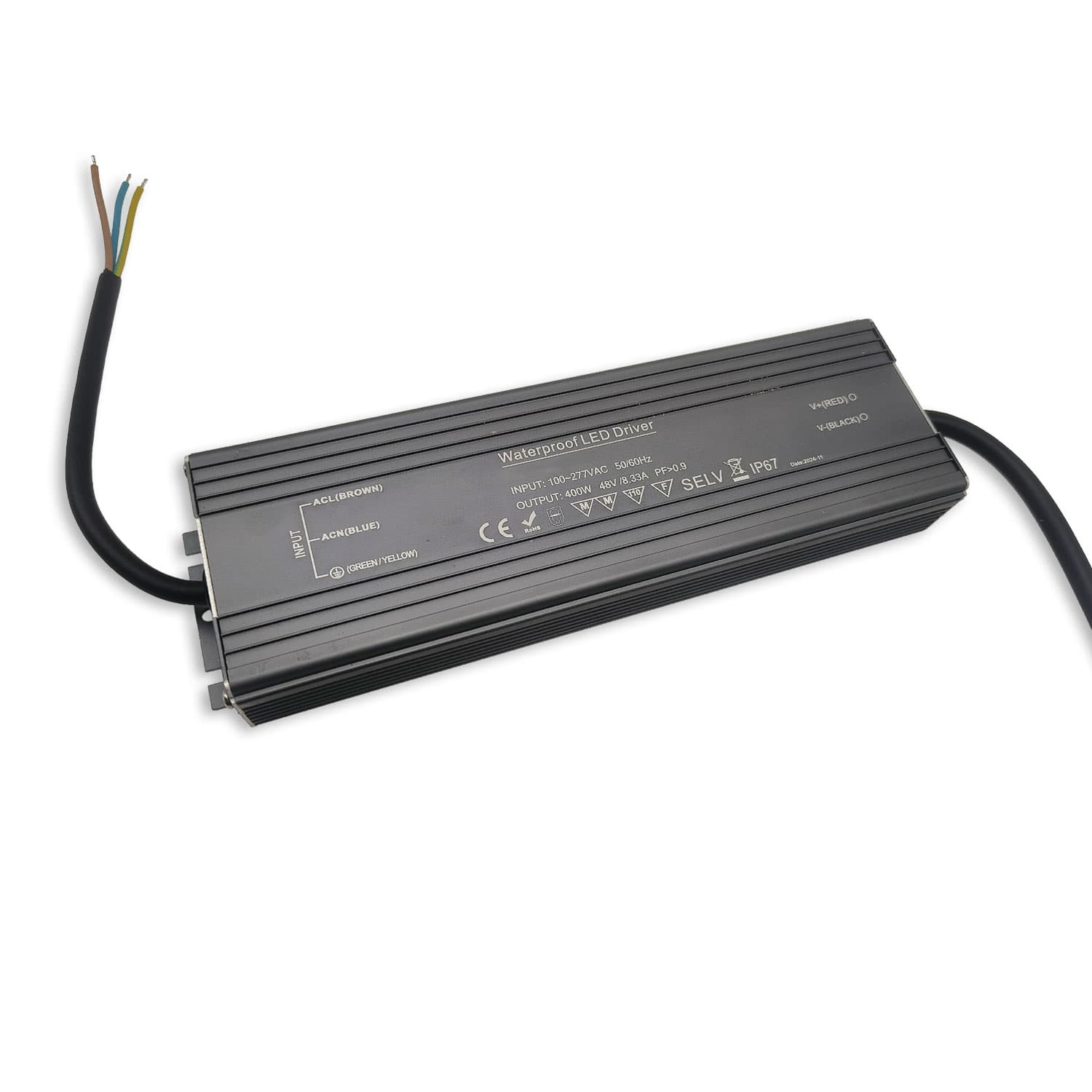 LED Trafo 48V/DC, 400W, kompakt, IP67, SELV