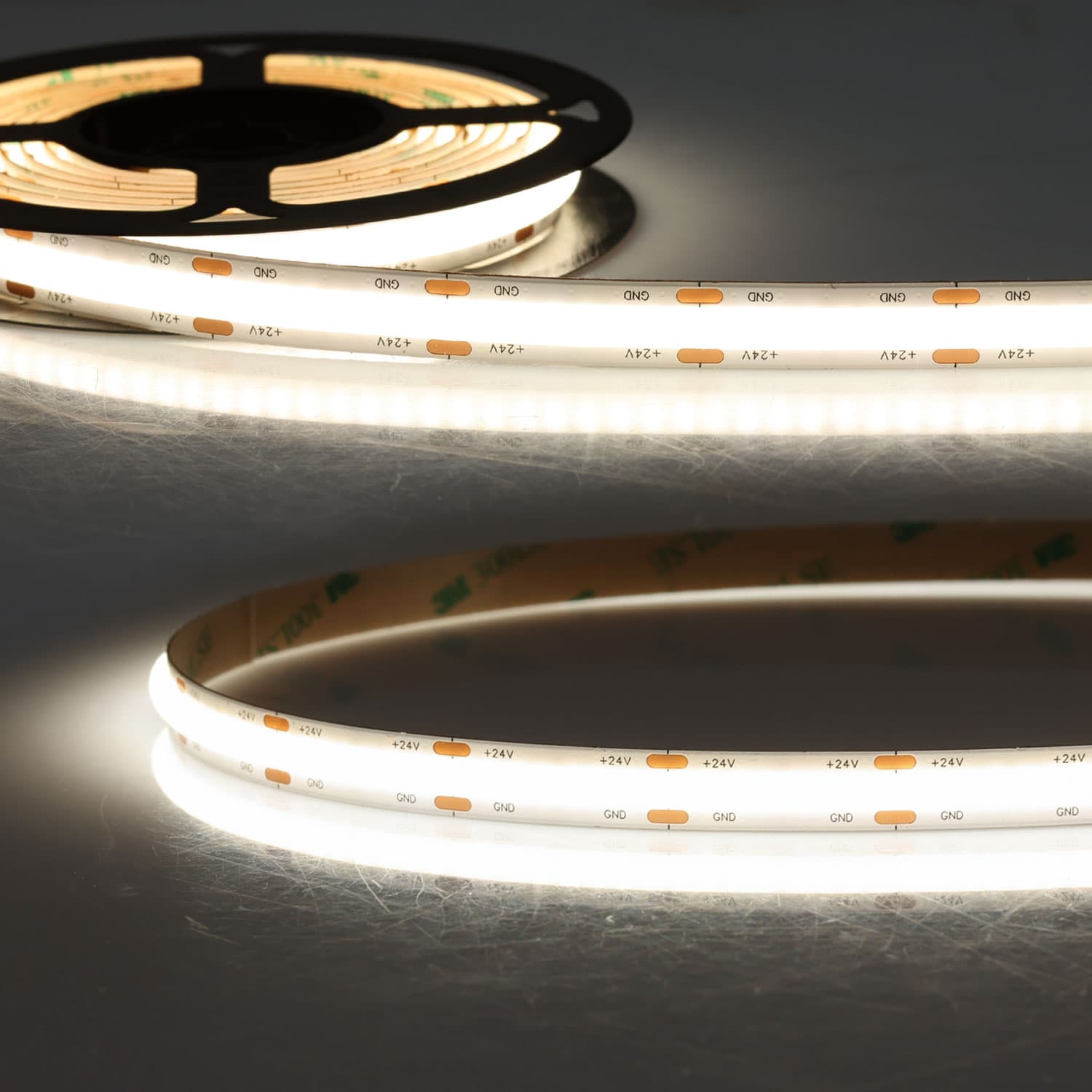 LED COB930 Linear Flexband, 24V DC, 14,4W, IP20, 3000K, 5m Rolle, 288 LED/m